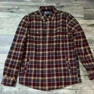 Eddie Bauer Fully Lined Fleece Button Up Shirt Size TL NWOT